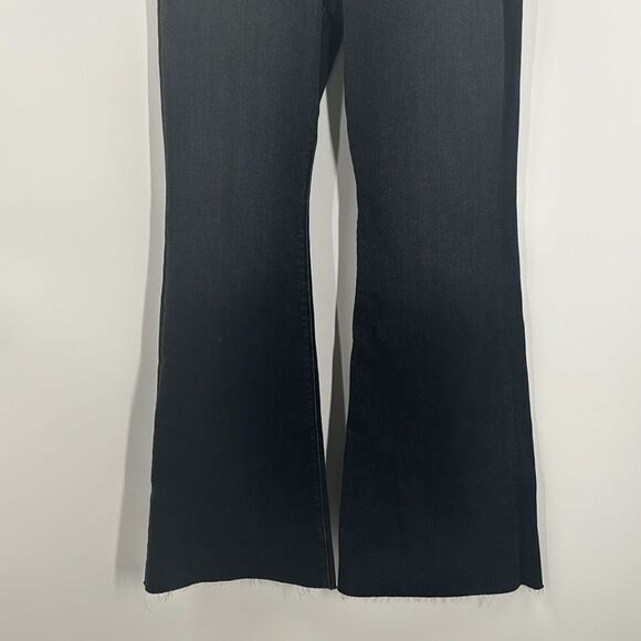 HUDSON Jeans Holly Washed Black Flare Denim Women’s Size 33 - Picture 4 of 14